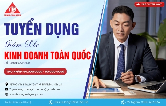 GIÁM ĐỐC KINH DOANH NGÀNH PHÂN BÓN - TOÀN QUỐC